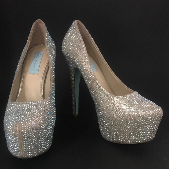 Betsey Johnson Shoes - Blue by Betsey Johnson Wish Platform Pump